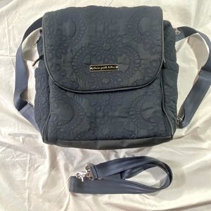 Petunia Pickle Bottom Navy Blue Diaper Bag Backpack